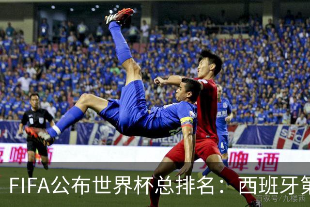 FIFA公布世界杯总排名：西班牙第1，巴西第11，荷兰、德国第17、18